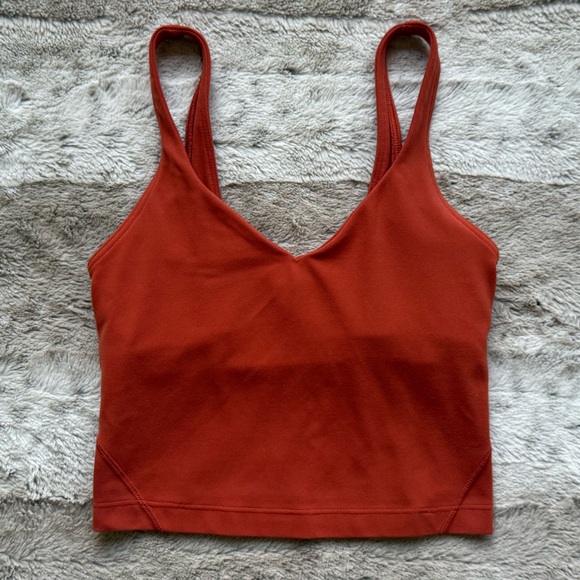 Lululemon Align Tank Top in Canyon Orange Size 0 - Picture 4 of 16